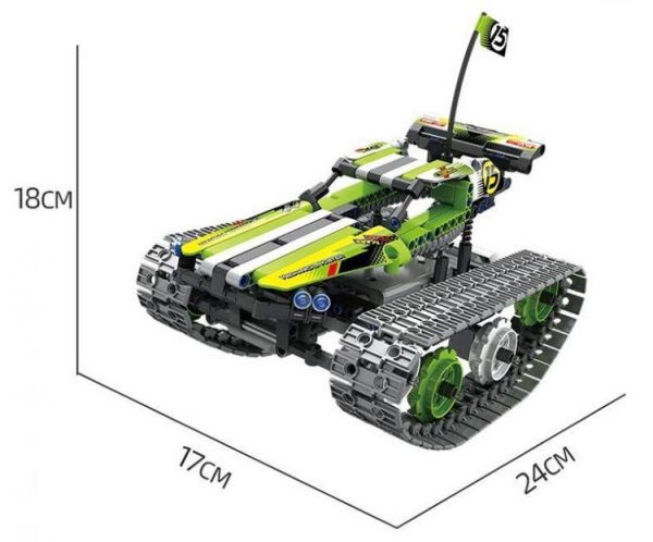 StuntRacer komplet kock za sestavljanje s pogonom 353 v 1 - slika 3