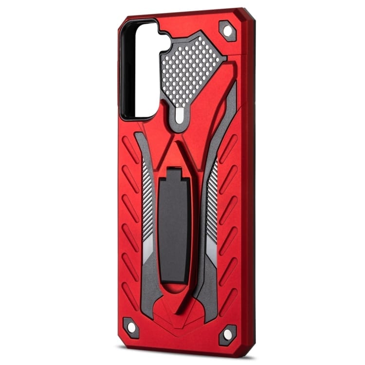 Superior Shockproof ovitek za Samsung galaxy S21 - Rdeč