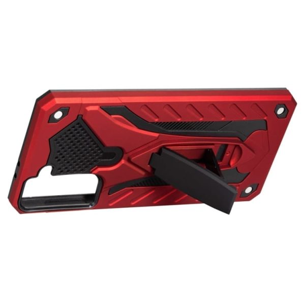 Superior Shockproof ovitek za Samsung galaxy S21 plus - Rdeč - slika 2