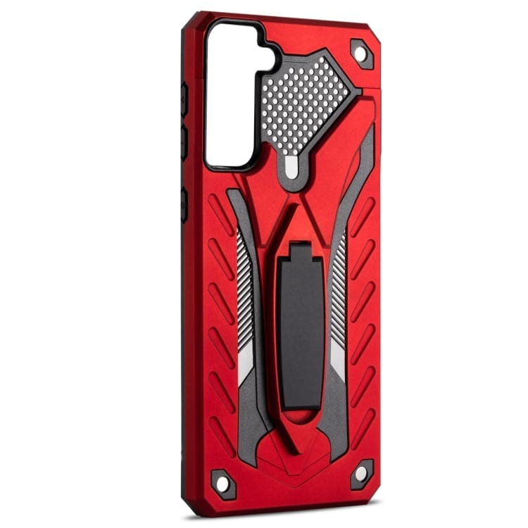 Superior Shockproof ovitek za Samsung galaxy S21 plus - Rdeč