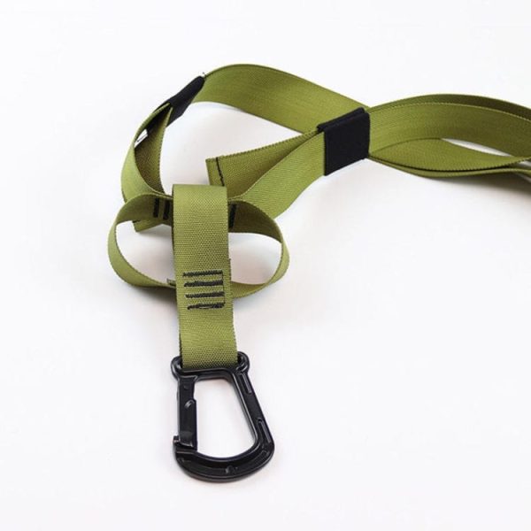 Suspenzijski trakovi za vadbo z lastno težo BodyArmour - Army - slika 5
