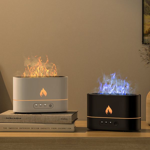 Difuzor in osvežilec oFlame z učinkom kamina - Magic White