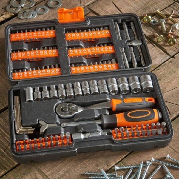 VonHaus 130 delni set nasadnih ključev - slika 4