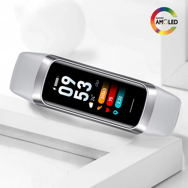 Pametna ura WeFit 3.0 z merilcem telesne temperature, siva