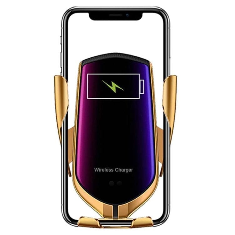 Samodejno avtomobilsko držalo za telefon ZRx 2v1 - Zlat