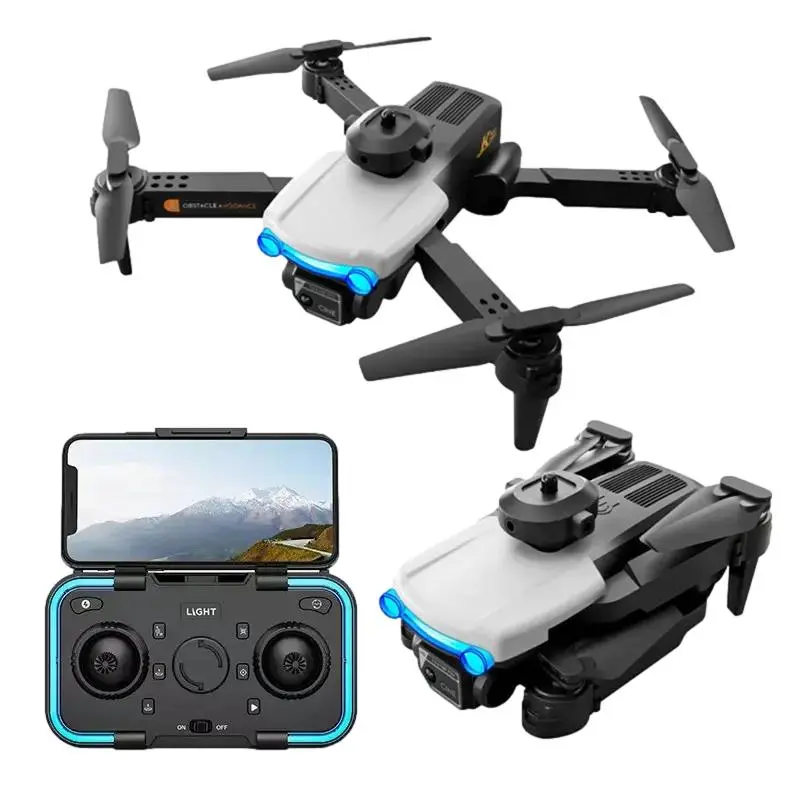 Zložljiv dron s kamero in sistemom za izogibanje oviram 4K K102 Max + 2 dodatni bateriji