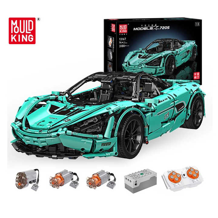 McLaren 720s kocke za sestavljanje s pogonom - 3188-delni