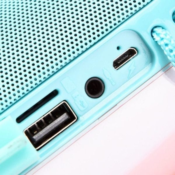 T&G Bluetooth prenosni zvočnik bass TG157 - Zeleni - slika 7