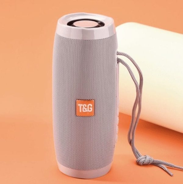 T&G Bluetooth prenosni zvočnik bass TG157 - Srebrni - slika 2