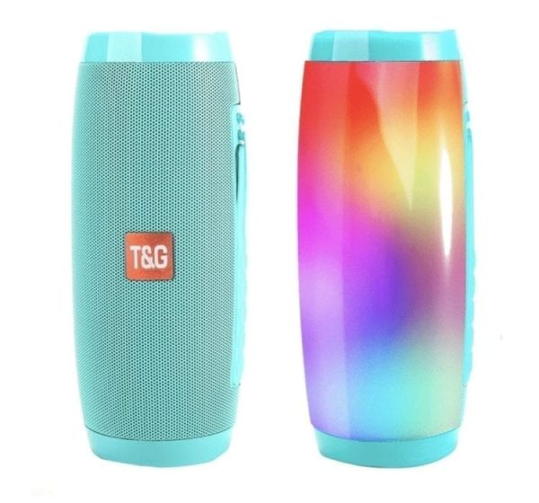 T&G Bluetooth prenosni zvočnik bass TG157 - Zeleni